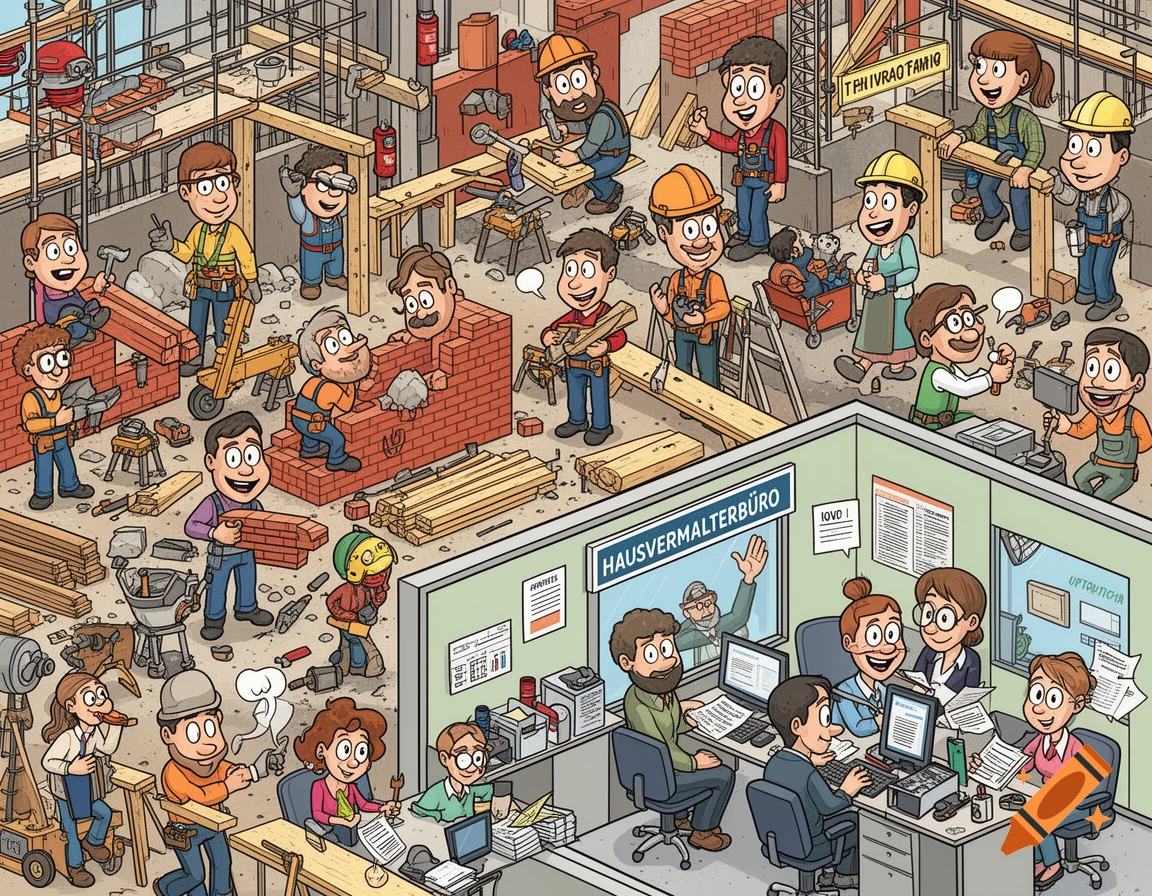 meinHaus Wimmelbild